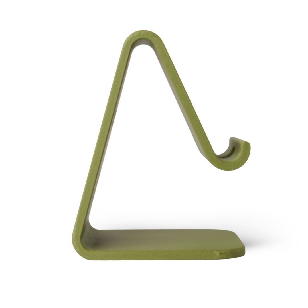 Stand telefon minimalist cu trecere pentru cablu 2 stand telefon minimalist