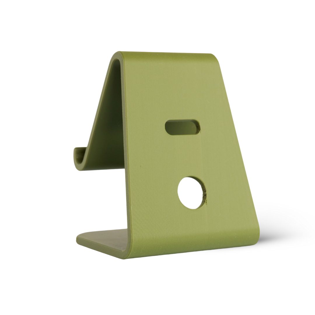 Stand telefon minimalist cu trecere pentru cablu 3 stand telefon minimalist