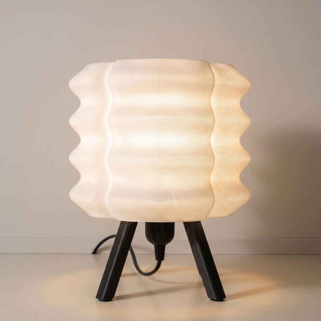 Lampa ambientală Runic Novus cu design modern si minimalist, compatibilă cu bec LED E27, mărime 27x22cm 5 Lampa ambientală Runic Novus cu design modern si minimalist, compatibilă cu bec LED E27, mărime 27x22cm - imagine 5